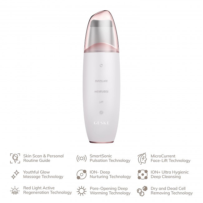        GESKE MicroCurrent Skin Scrubber&Blackhead Remover 91 starlight