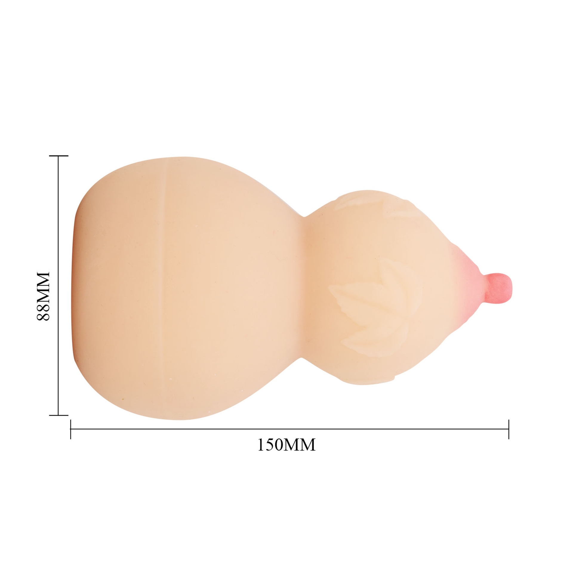     Crazy Bull Calabash Masturbator Flesh, 15  8,8 