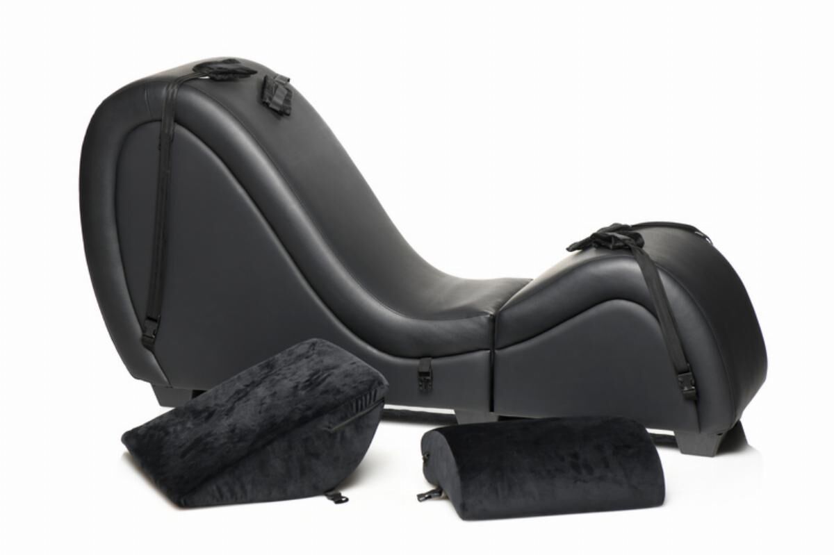 -   Master Series Kinky Sex Lounge with Cushions — Black