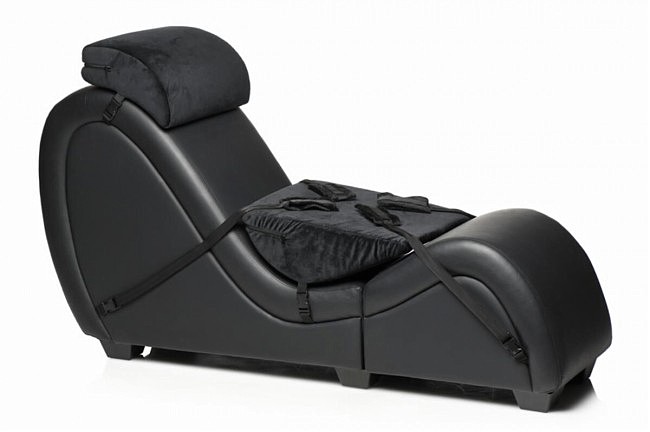 -   Master Series Kinky Sex Lounge with Cushions — Black