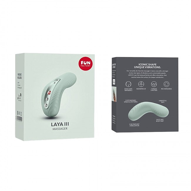    Fun Factory LAYA III sage green,   