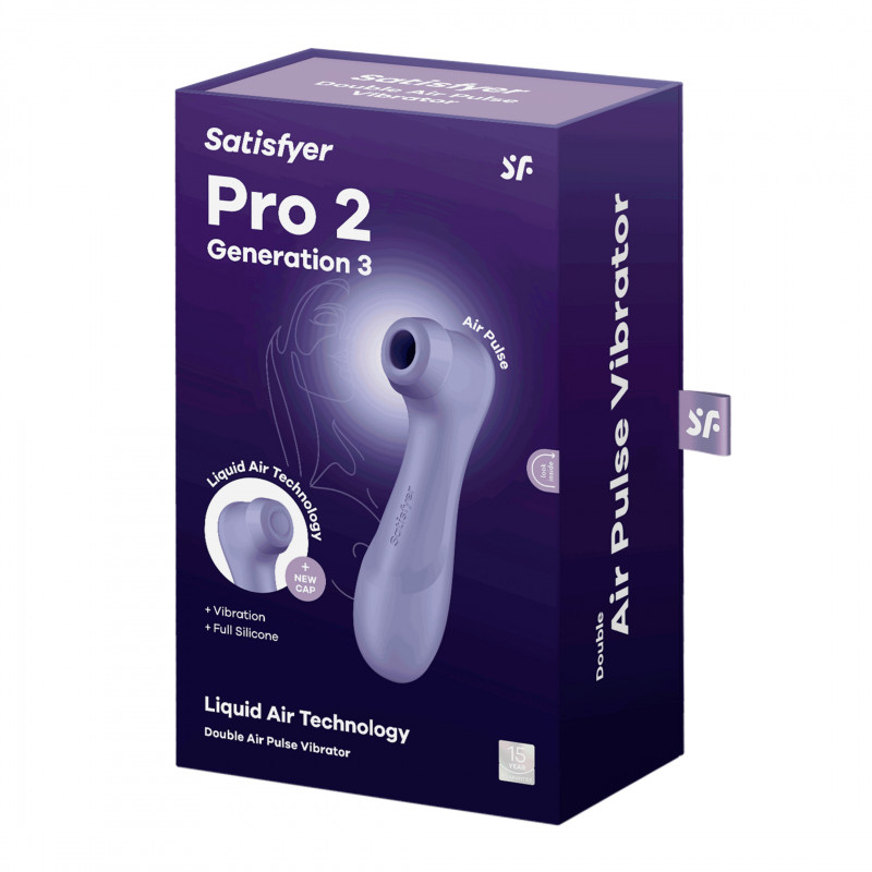    Satisfyer Pro 2 Generation 3 with Liquid Air Lilac