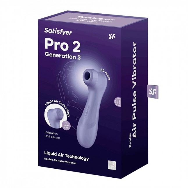    Satisfyer Pro 2 Generation 3 with Liquid Air Lilac