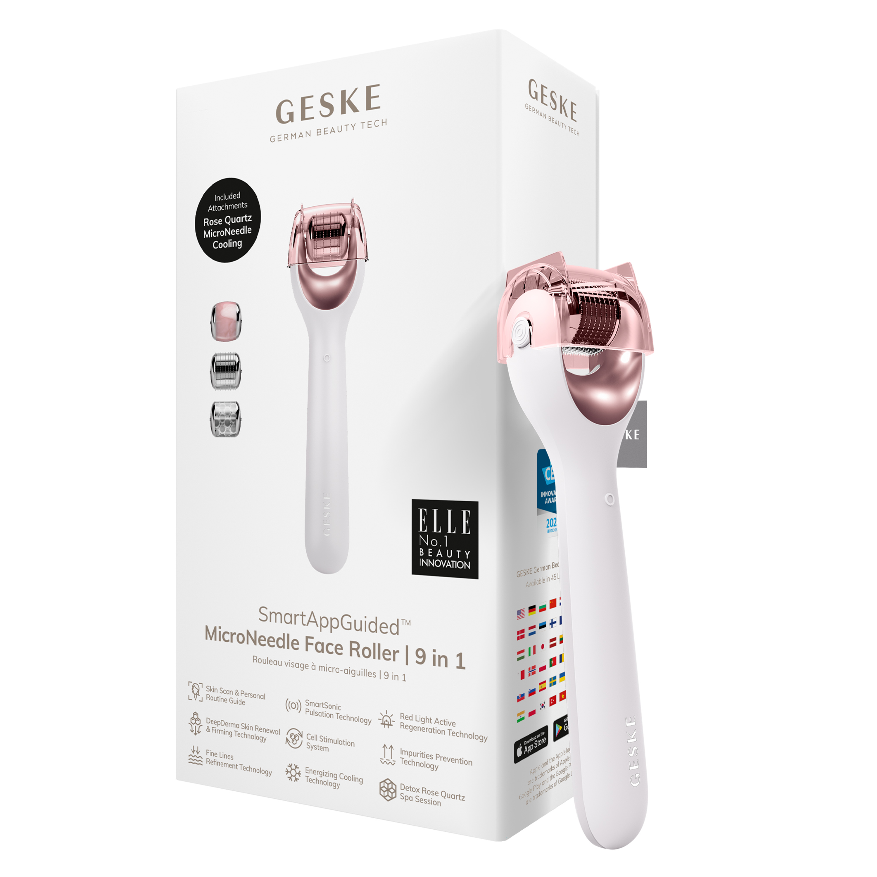       GESKE MicroNeedle Face Roller 91