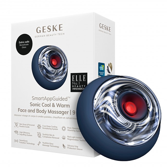      GESKE Sonic Cool&Warm Face and Body Massager 91 
