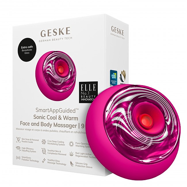      GESKE Sonic Cool&Warm Face and Body Massager 91 