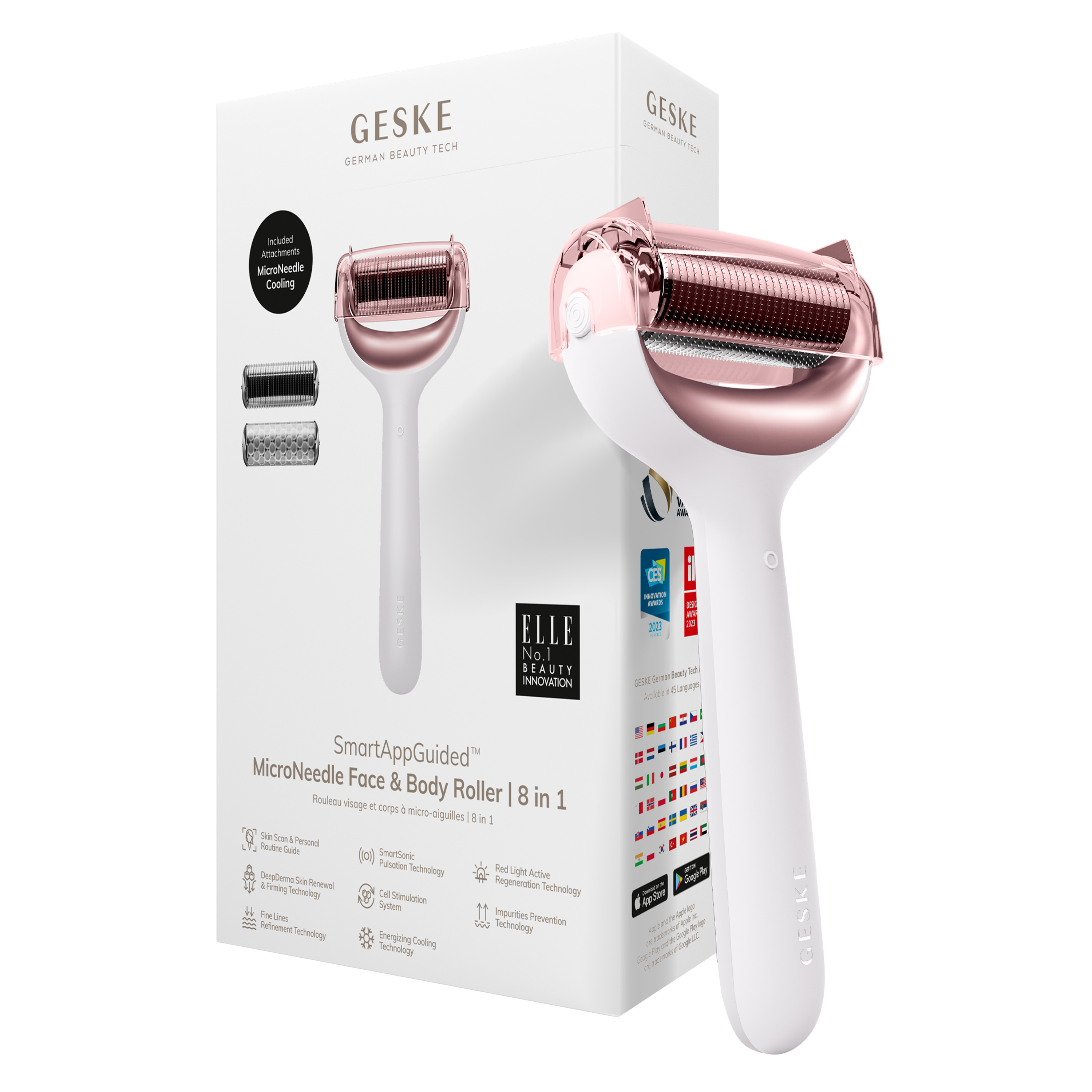         GESKE MicroNeedle Face&Body Roller 81 