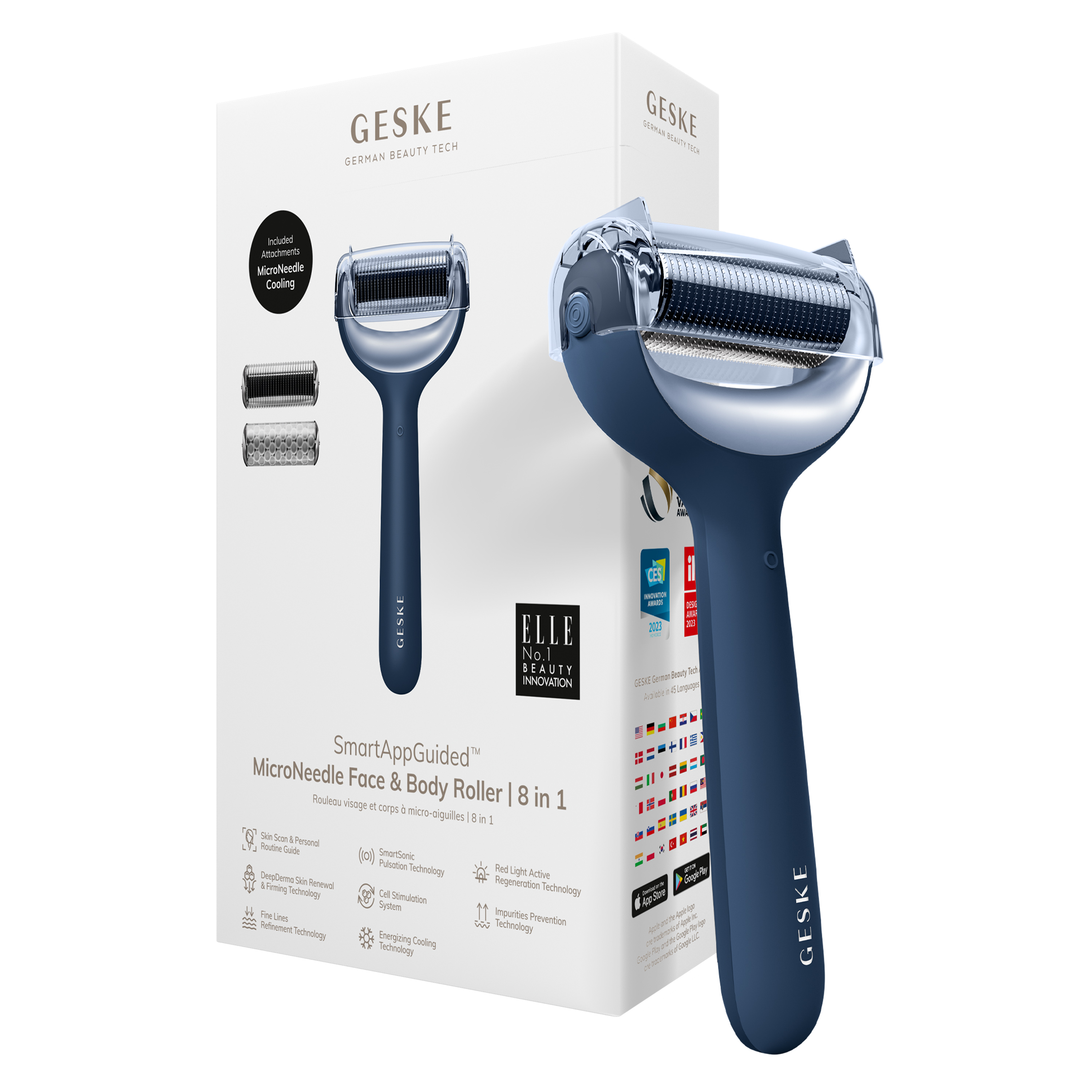         GESKE MicroNeedle Face&Body Roller 81 