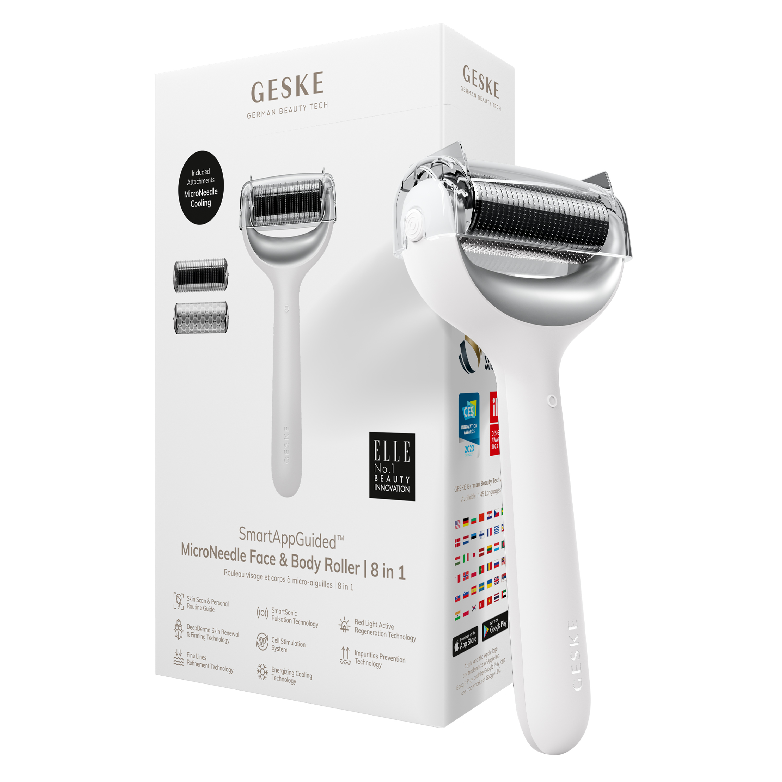         GESKE MicroNeedle Face&Body Roller 81 