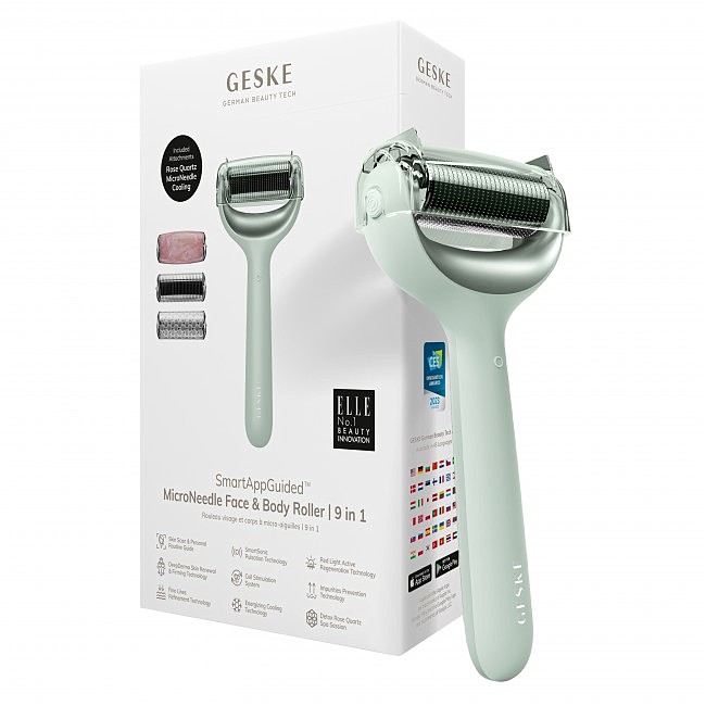        GESKE MicroNeedle Face&Body Roller