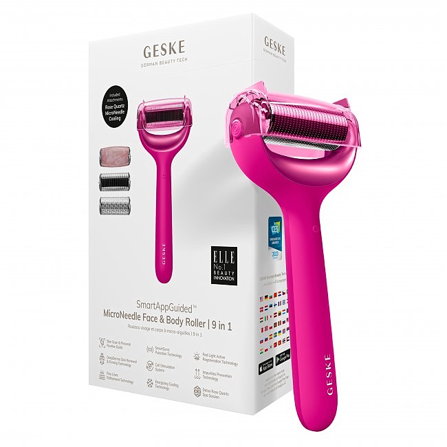        GESKE MicroNeedle Face&Body Roller