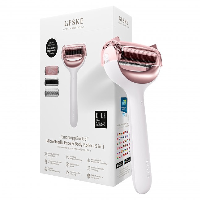        GESKE MicroNeedle Face&Body Roller