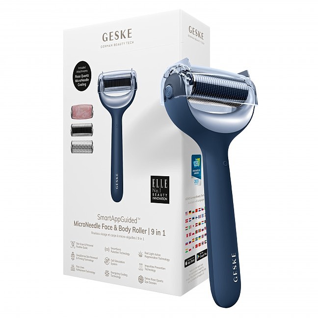        GESKE MicroNeedle Face&Body Roller