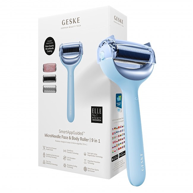        GESKE MicroNeedle Face&Body Roller