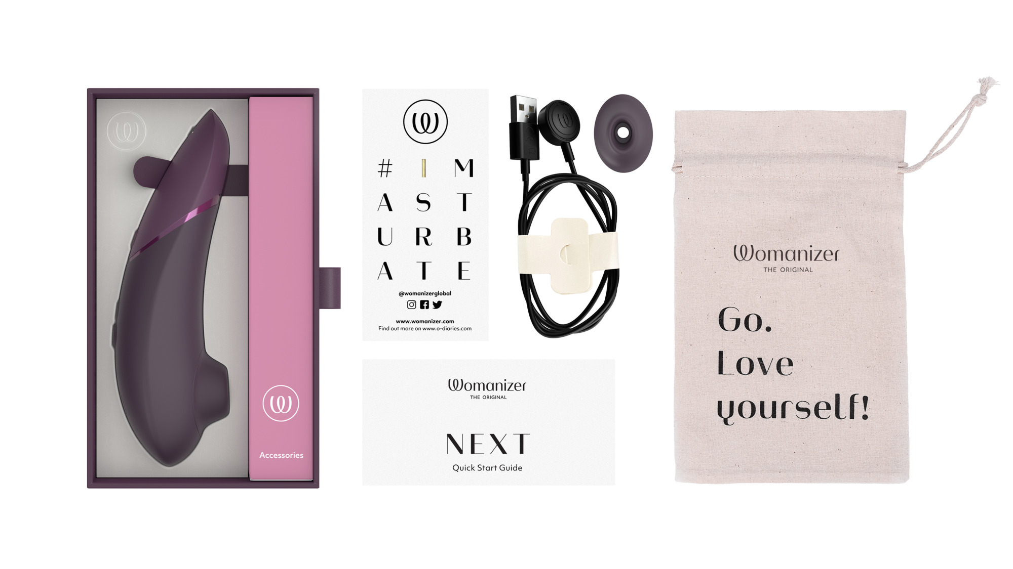 ��������� ������������ ���������� Womanizer Next Dark Purple