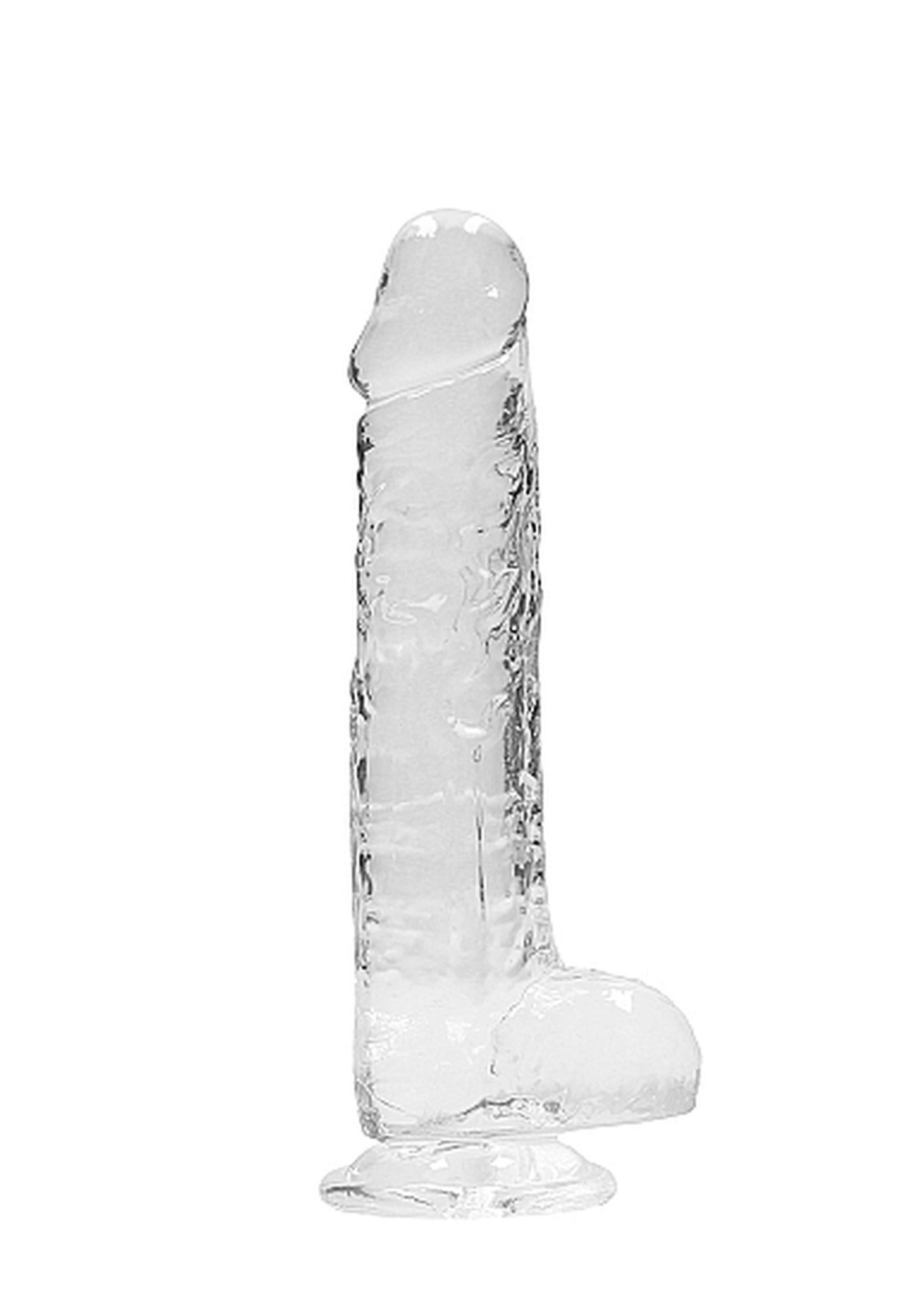 ���������� ������������� �� �������� Realrock Dildo 8 Transparent, 21 � 4 ��
