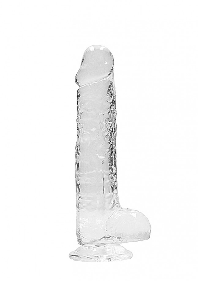 ���������� ������������� �� �������� Realrock Dildo 8 Transparent, 21 � 4 ��