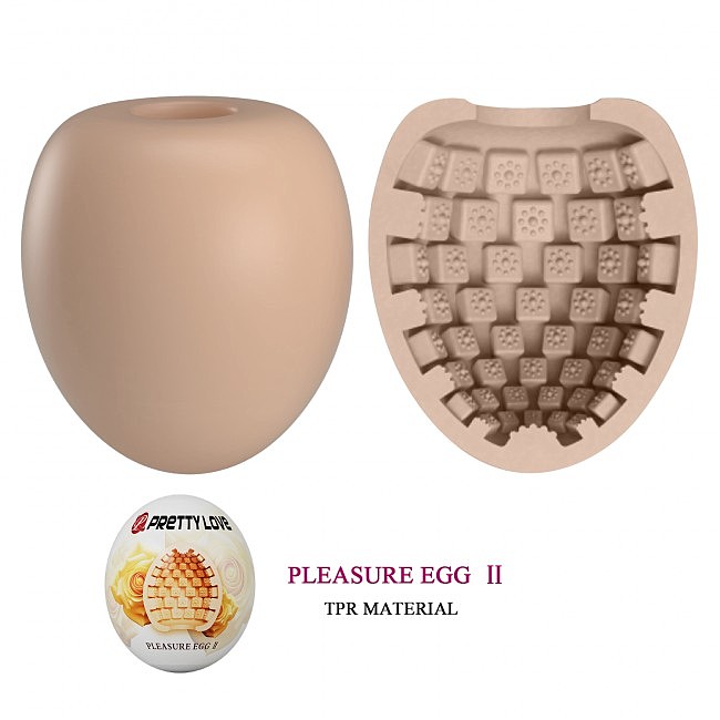 - Pretty Love Pleasure Egg Masturbator Flesh, 5,5  5 