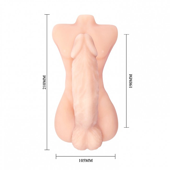 	    Baile Temptation Bigger Man Monster Dick, 21  10,5 
