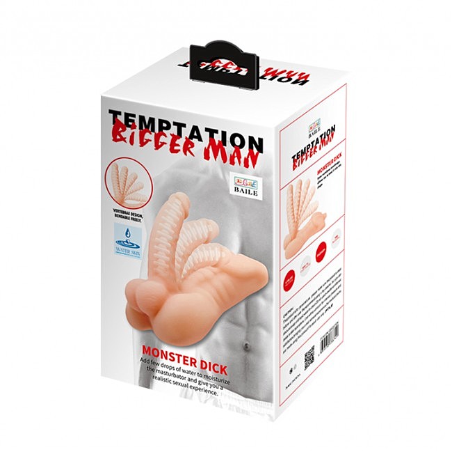     Baile Temptation Bigger Man Monster Dick, 21  10,5 