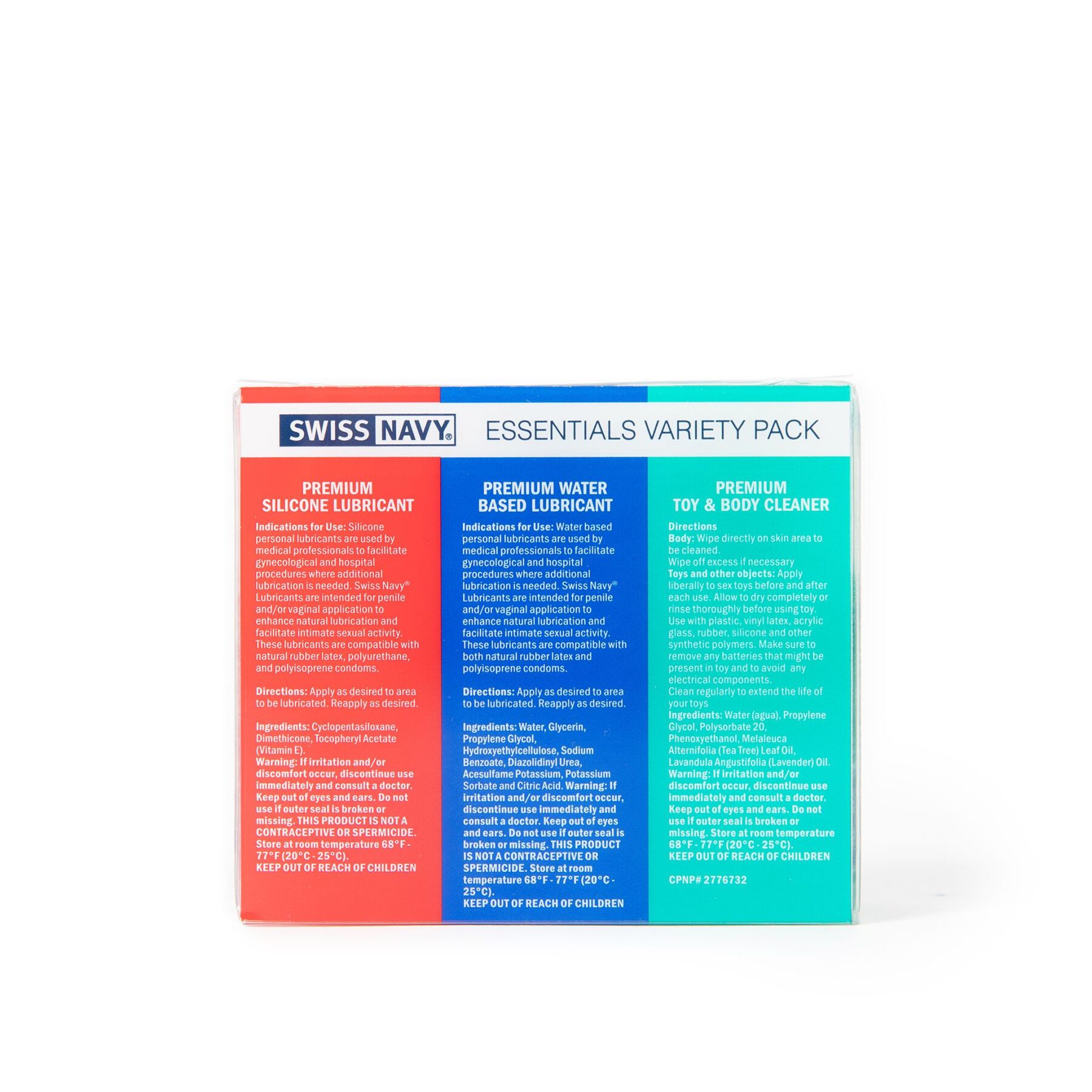   Swiss Navy Essentials Variety Pack 3  30 