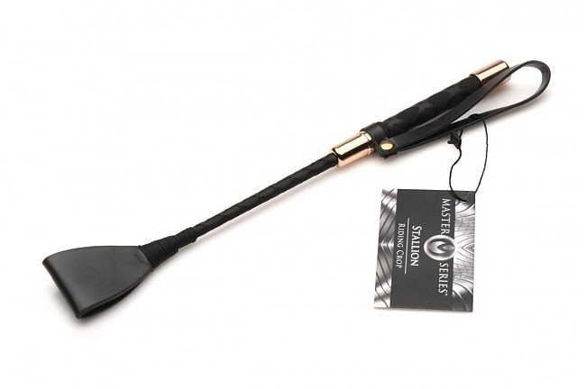 	 Master Series Stallion Riding Crop,  , 