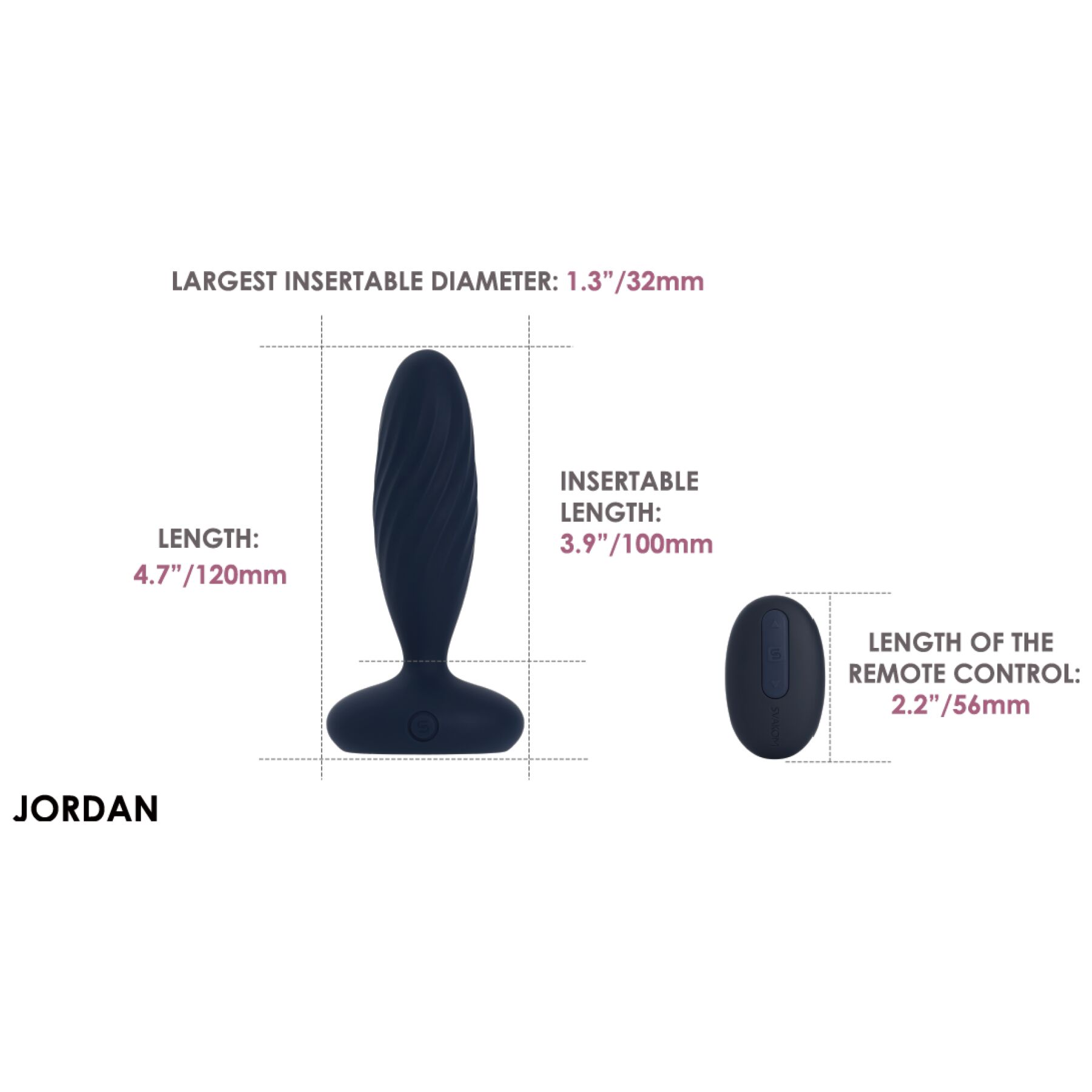  -   Svakom Jordan Navy Blue,  , 12  3,2 