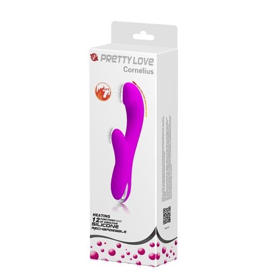     Pretty Love Cornelius Vibrator Pink with heating 21,2   3,8 