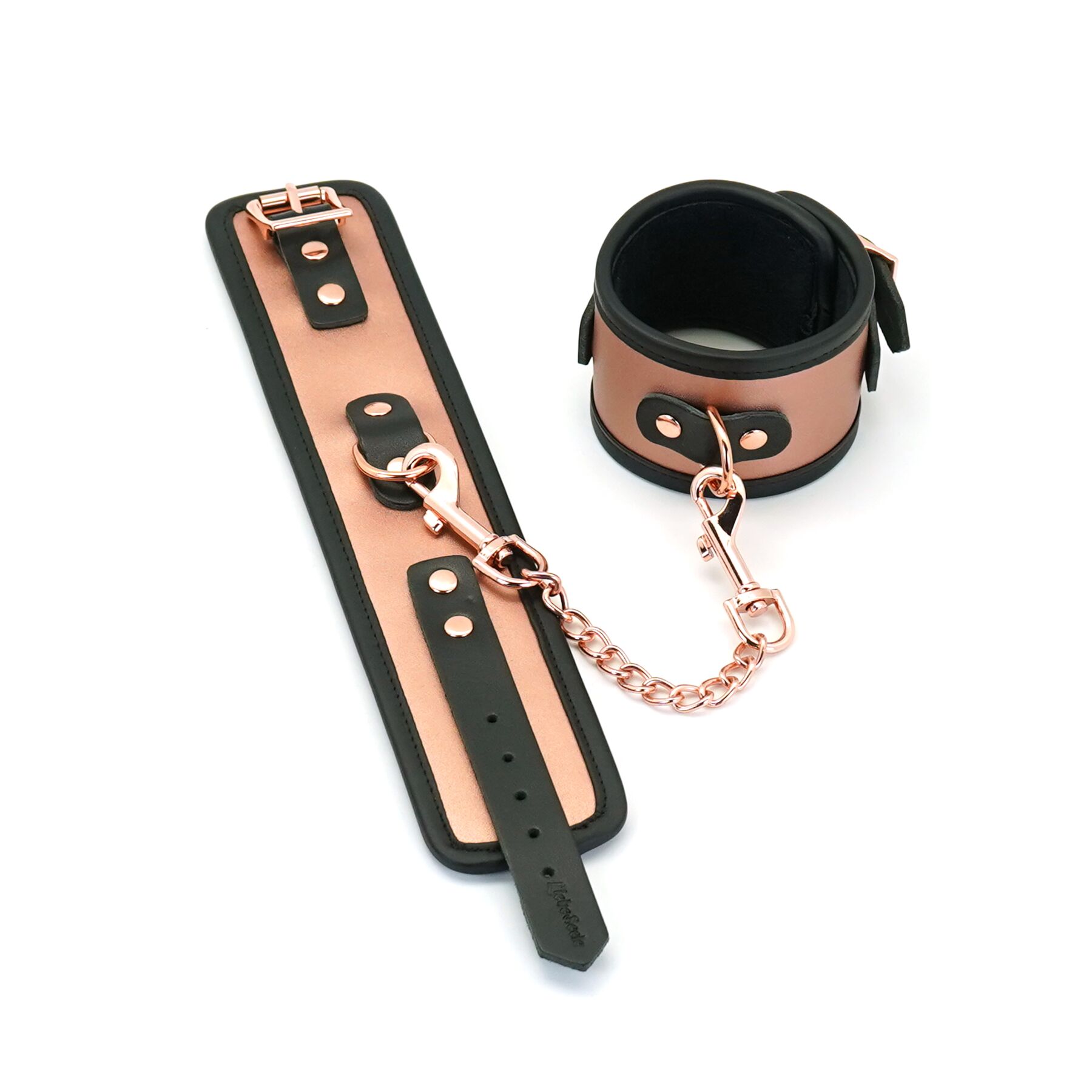  Liebe Seele Rose Gold Memory Ankle Cuffs,  ,  