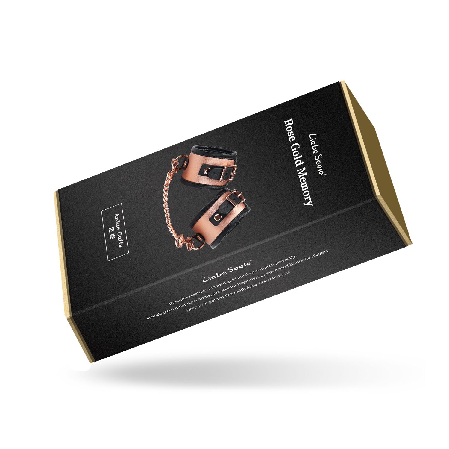  Liebe Seele Rose Gold Memory Ankle Cuffs,  ,  