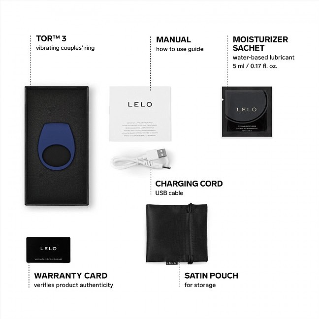     LELO Tor 3   , 4,7 &#215; 2,2 &#215; 6 
