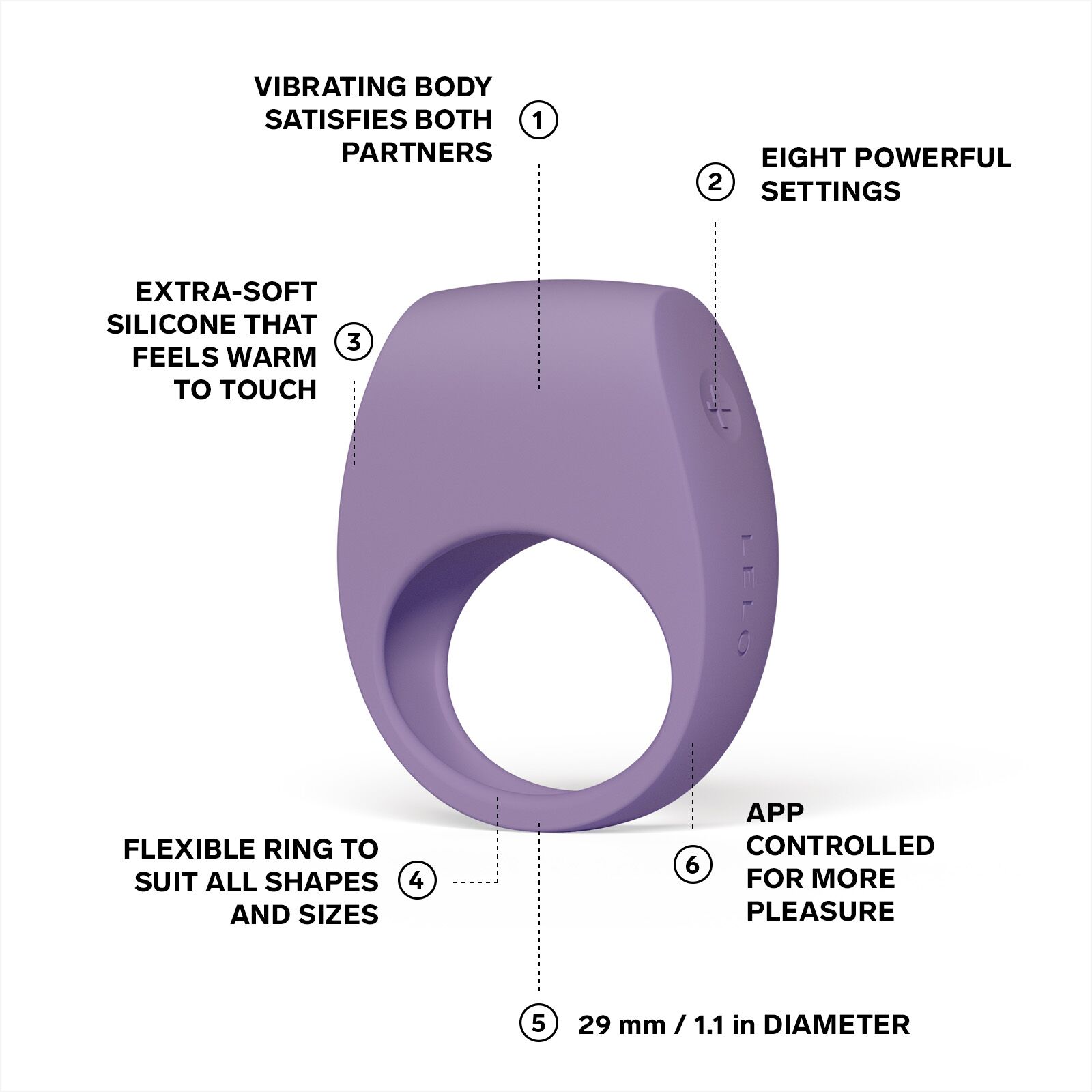     LELO Tor 3   , 4,7 &#215; 2,2 &#215; 6 