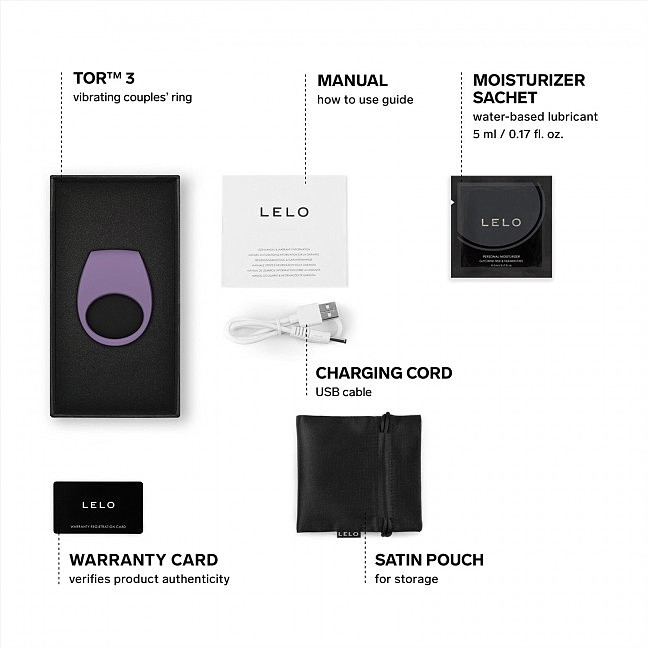     LELO Tor 3   , 4,7 &#215; 2,2 &#215; 6 