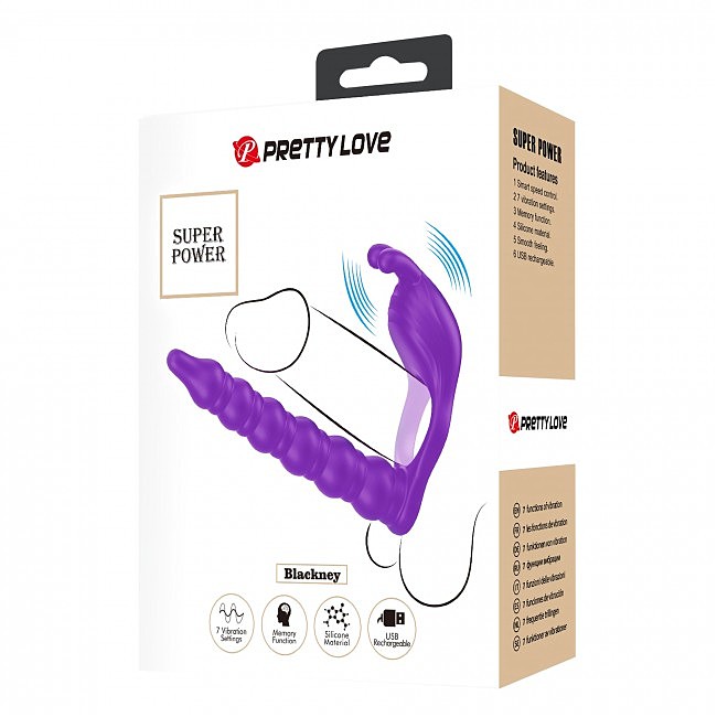  Pretty Love Blackney Vibrating Enhacer Purple      
