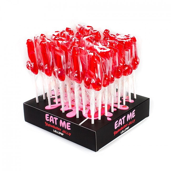      Secret Play Strawberry Gelly Penis, 30 