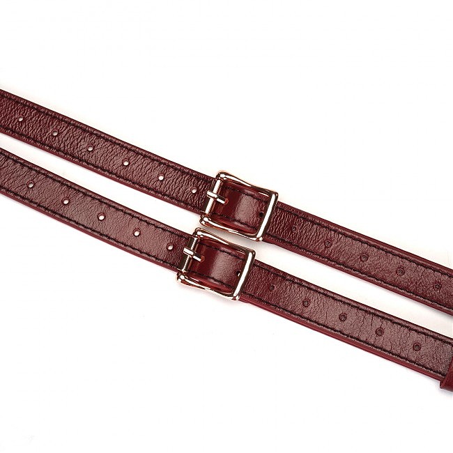     Liebe Seele Wine Red Strap on Harness,  