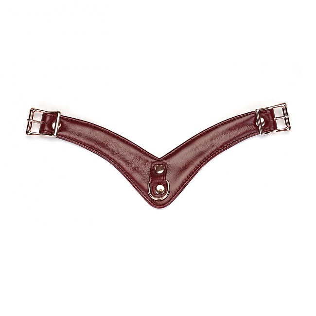     Liebe Seele Wine Red Forced Orgasm Strop,  