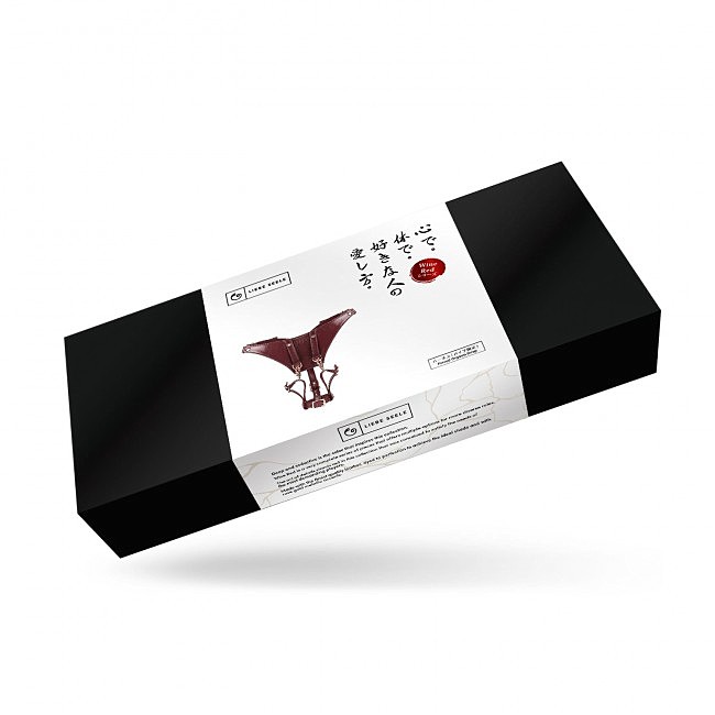     Liebe Seele Wine Red Forced Orgasm Strop,  