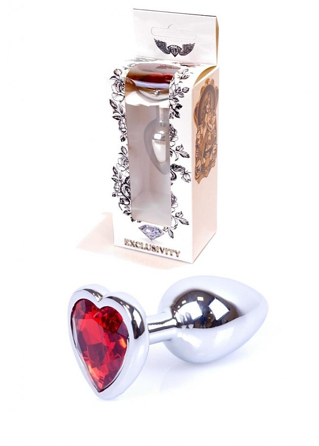     Jewellery Silver Heart PLUG, 7  2,7 