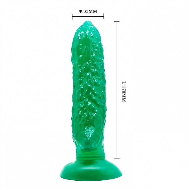    BAILE passionate FRUIT Suction base Green, 17  3,5 