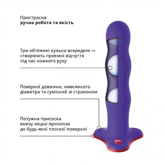     Fun Factory BOUNCER Purple,   , 18,5  3,9 