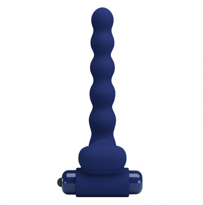    Pretty Love Vibro Cock Ring Blue, 10  