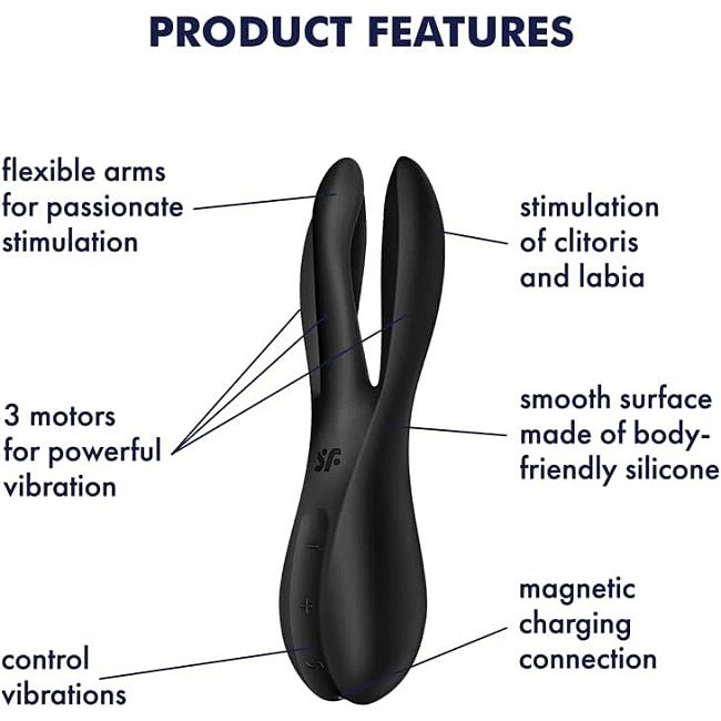   Satisfyer Threesome 2   , 14  5,6  3,7 