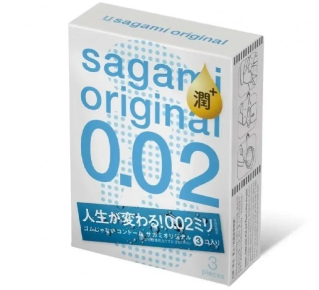   Sagami original 0.02  .  (  3 )