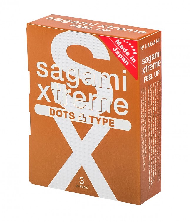    Sagami Xtreme Feel UP  , 3 