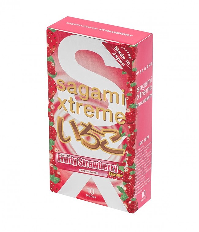   Sagami Xtreme Strawberry, 10 , 0,04 