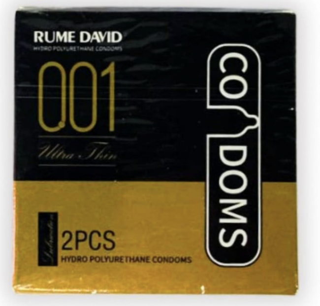   Rume David hydpo polyurethane condoms, 001 , 2 