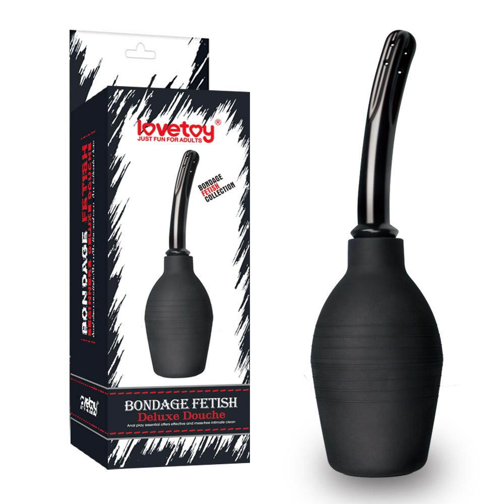 	�������� ��� LoveToy Bondage Fetish Deluxe Douche Black, 25,5 � 7 ��