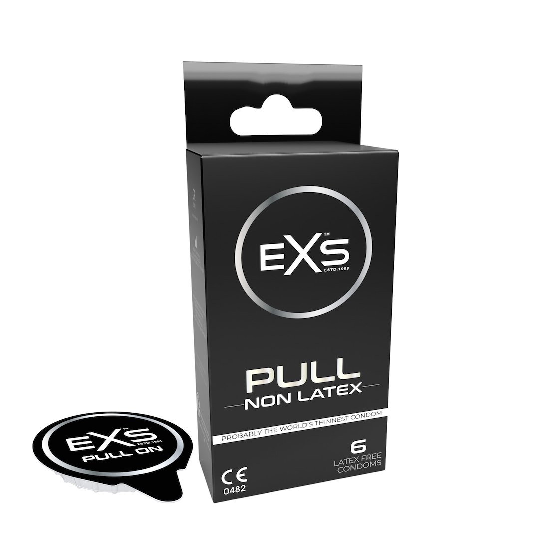     EXS Pull Non-Latex Condom, 1 