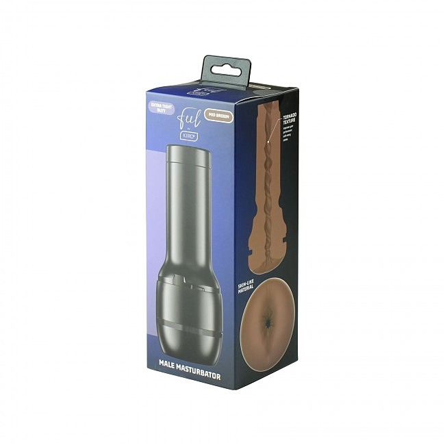 - Kiiroo Feel Stroker Butt Extra Tight Mid Brown  - Kiiroo Keon